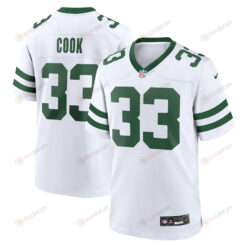 Dalvin Cook 33 New York Jets Player Men Jersey - White