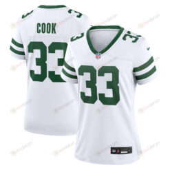 Dalvin Cook 33 New York Jets Women's Legacy Player Jersey - White