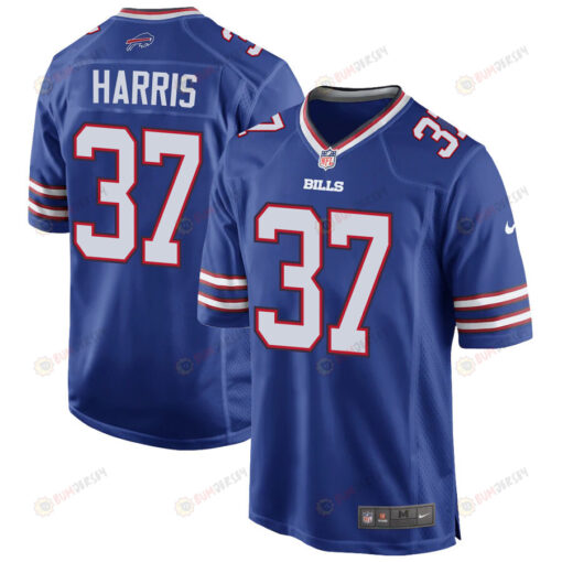 Damien Harris 37 Buffalo Bills Men's Jersey - Royal