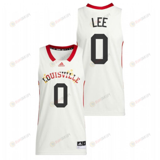 Damion Lee 0 Louisville Cardinals Alumni Basketball Honoring Black Excellence Jersey - White