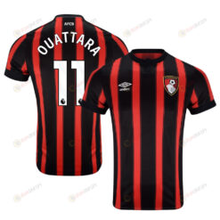 Dango Ouattara 11 AFC Bournemouth 2023-24 Premier League Home Men Jersey - Red