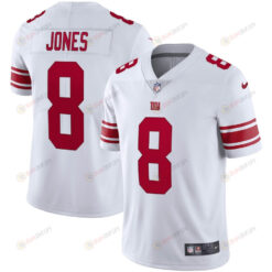 Daniel Jones 8 New York Giants Vapor Limited Jersey - White