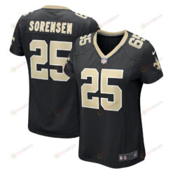 Daniel Sorensen New Orleans Saints Women's Game Player Jersey - Black