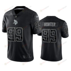 Danielle Hunter 99 Minnesota Vikings Black Reflective Limited Jersey - Men