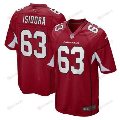 Danny Isidora Arizona Cardinals Game Player Jersey - Cardinal