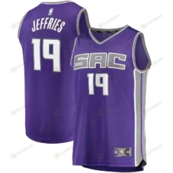 Daquan Jeffries Sacramento Kings Fast Break Player Jersey - Icon Edition - Purple