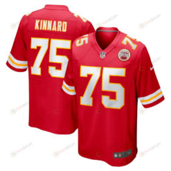 Darian Kinnard 75 Kansas City Chiefs Game Player Jersey - Red