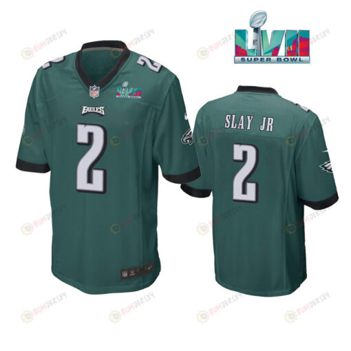 Darius Slay 2 Philadelphia Eagles Super Bowl LVII Game Player Men Jersey - Green