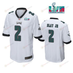 Darius Slay 2 Philadelphia Eagles Super Bowl LVII Game Player Men Jersey - White