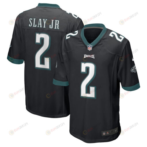 Darius Slay Jr. 2 Philadelphia Eagles Alternate Game Player Jersey - Black