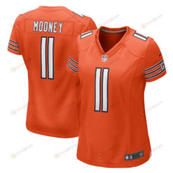 Darnell Mooney 11 Chicago Bears Women's Alternate Game Player Jersey - Orange