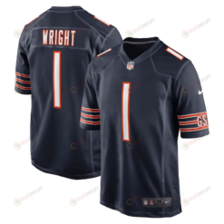 Darnell Wright Chicago Bears 2023 NFL Draft First Round Pick Game Jersey - Navy