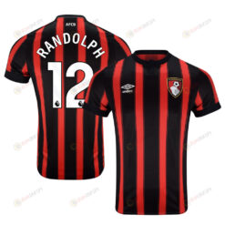 Darren Randolph 12 AFC Bournemouth 2023-24 Premier League Home Men Jersey - Red