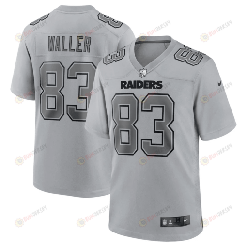 Darren Waller 83 Las Vegas Raiders Men Atmosphere Fashion Game Jersey - Gray