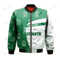 Dartmouth Big Green Bomber Jacket 3D Printed Special Style