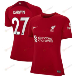 Darwin Nunez 27 Liverpool Women 2022/23 Home Player Jersey - Red