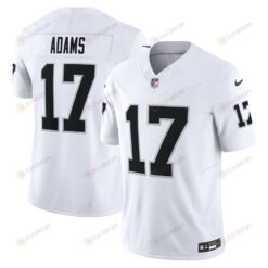Davante Adams 17 Las Vegas Raiders Vapor F.U.S.E. Limited Jersey - White