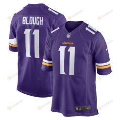 David Blough 11 Minnesota Vikings Home Game Player Jersey - Purple