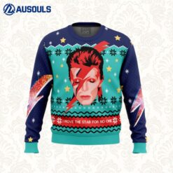 David Bowie Ugly Sweaters For Men Women Unisex