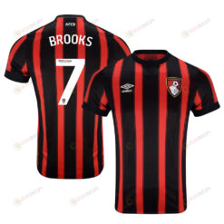 David Brooks 7 AFC Bournemouth 2023-24 EFL Home Men Jersey - Red