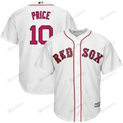 David Price Boston Red Sox Official Cool Base Player Jersey - White