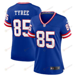 David Tyree New York Giants Women's Classic Retired Player Game Jersey - Royal