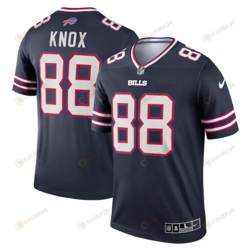 Dawson Knox 88 Buffalo Bills Inverted Legend Jersey - Navy