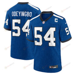 Dayo Odeyingbo 54 Indianapolis Colts Indiana Nights Alternate Game Men Jersey - Royal