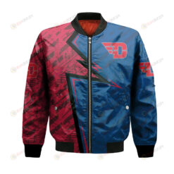 Dayton Flyers Bomber Jacket 3D Printed Abstract Pattern Sport