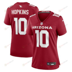 DeAndre Hopkins 10 Arizona Cardinals Women's Game Player Jersey - Cardinal