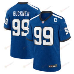 DeForest Buckner 99 Indianapolis Colts Indiana Nights Alternate Game Men Jersey - Royal