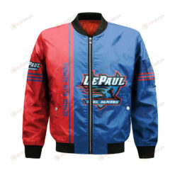 DePaul Blue Demons Bomber Jacket 3D Printed Half Style