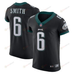 DeVonta Smith 6 Philadelphia Eagles Vapor Elite Jersey - Black