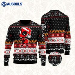 Deadpool Ugly Christmas Hoodie Sweatshirt Sweater Ugly Sweaters For Men Women Unisex