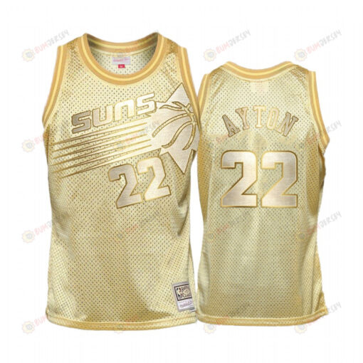 Deandre Ayton 22 Phoenix Suns Golden HWC Limited Jersey