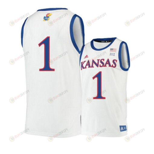 Dedric Lawson 1 Kansas Jayhawks Basketball Men Jersey - Beige