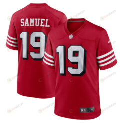 Deebo Samuel 19 San Francisco 49ers Alternate Game Jersey - Scarlet