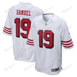 Deebo Samuel 19 San Francisco 49ers Alternate Game Jersey - White
