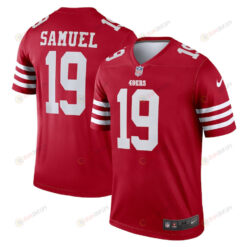 Deebo Samuel 19 San Francisco 49ers Legend Jersey - Scarlet