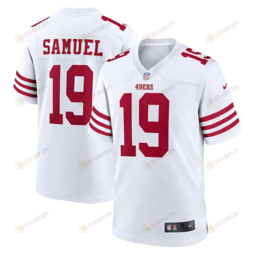 Deebo Samuel 19 San Francisco 49ers Player Game Jersey - White