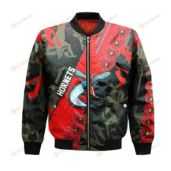 Delaware State Hornets Bomber Jacket 3D Printed Sport Style Keep Go on