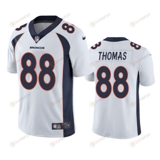 Demaryius Thomas 88 Denver Broncos White Vapor Limited Jersey