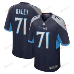 Dennis Daley Tennessee Titans Game Player Jersey - Navy