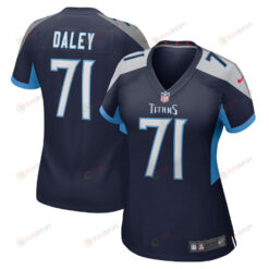Dennis Daley Tennessee Titans Women's Game Player Jersey - Navy
