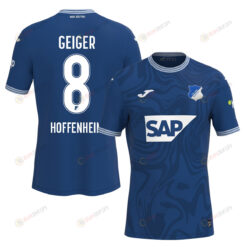 Dennis Geiger 8 TSG 1899 Hoffenheim 2023-24 Home Men Jersey - Blue