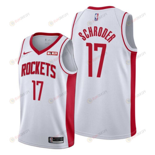 Dennis Schroder 17 Houston Rockets Association Edition White Jersey 2022 Trade - Men Jersey