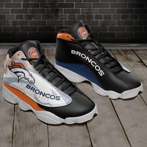 Denver Broncos Air Jordan 13 Sneakers Sport Shoes