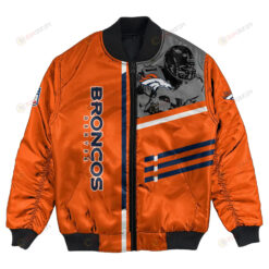 Denver Broncos Bomber Jacket 3D Printed Personalized Football For Fan