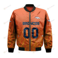 Denver Broncos Bomber Jacket 3D Printed Team Logo Custom Text And Number
