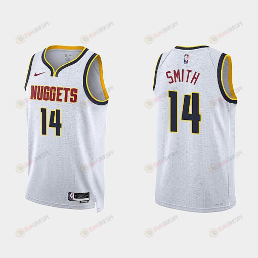 Denver Nuggets Ismael Kamagate 14 2022-23 Association Edition White Men Jersey Swingman